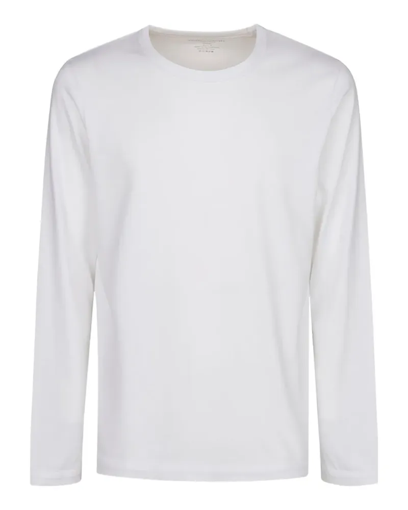 Majestic Langarmshirt aus Baumwolle - Weiß Weiß