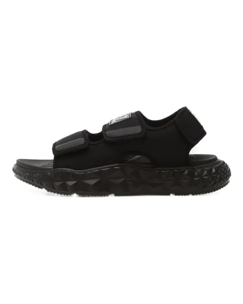 EA7 Kombat Sandal - Schwarz Schwarz