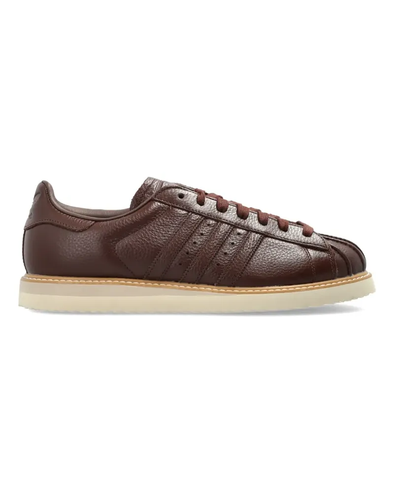 adidas Superstar lace-up sneakers - Braun Braun