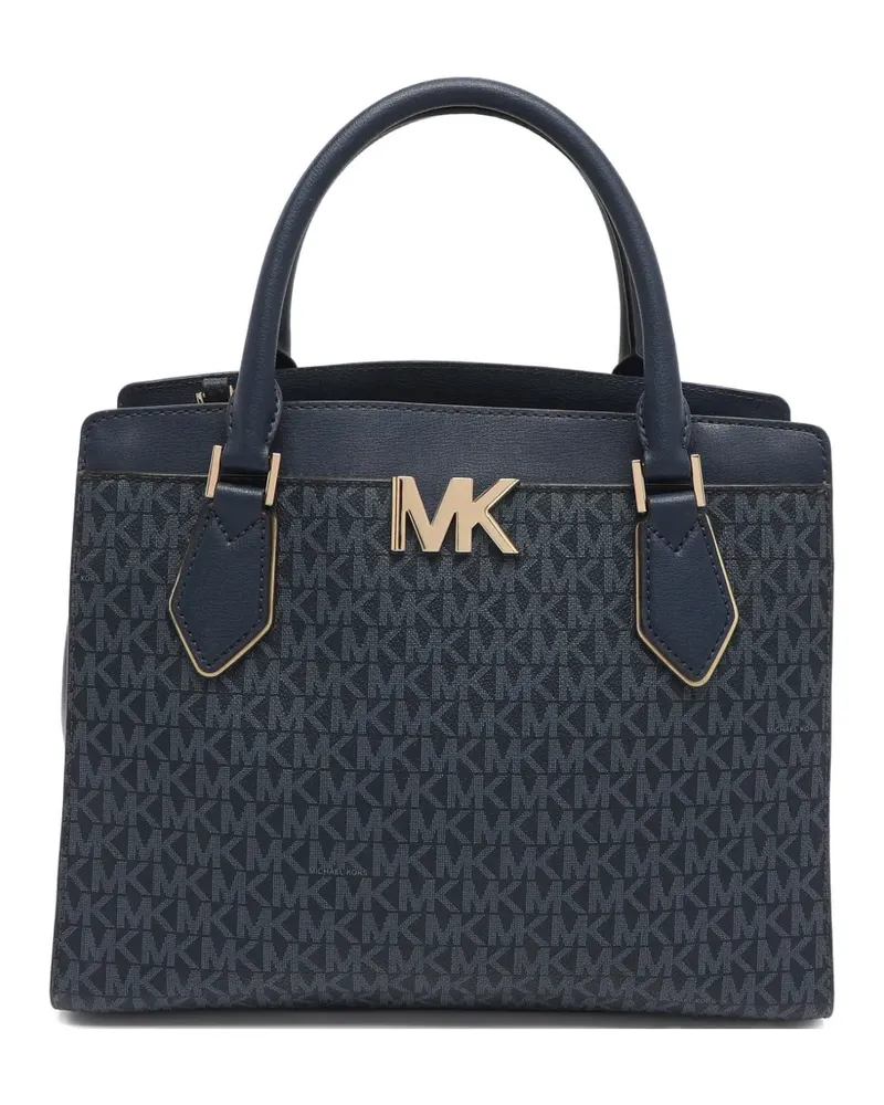 Michael Kors Mott Tote Bag mit Logo-Schild - Blau Blau