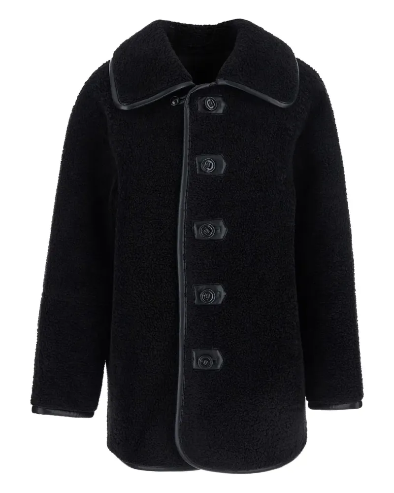 LOW CLASSIC Jacke mit Knopfleiste - Schwarz Schwarz