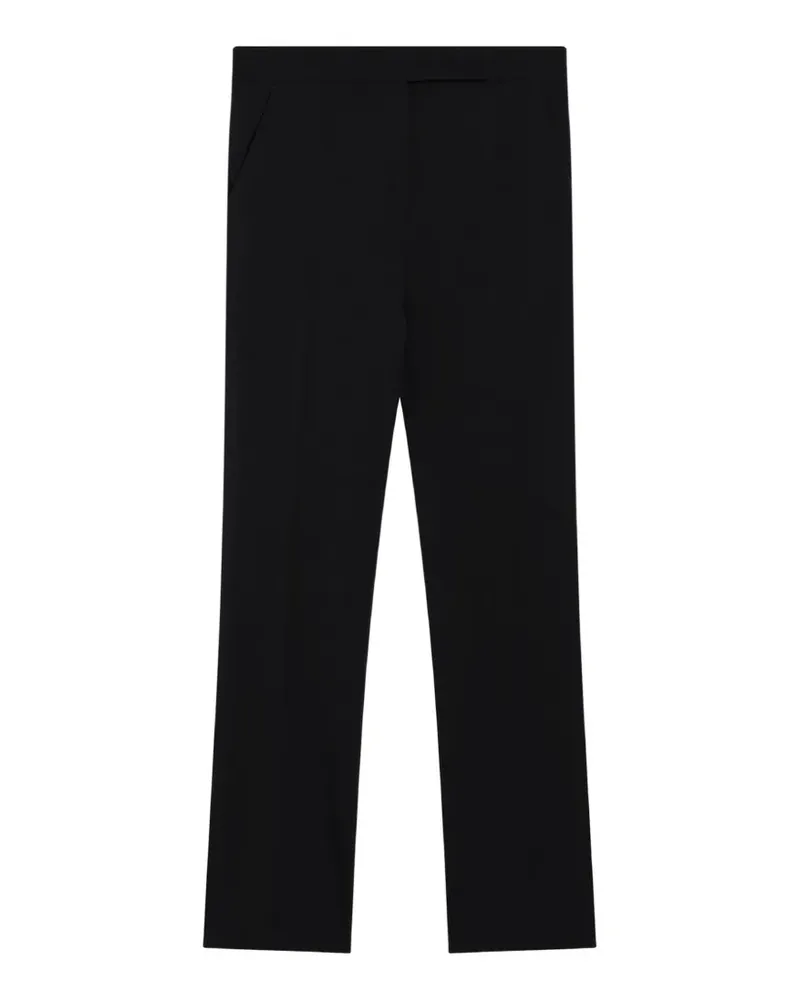 Max Mara Hose mit geradem Bein - Blau Blau