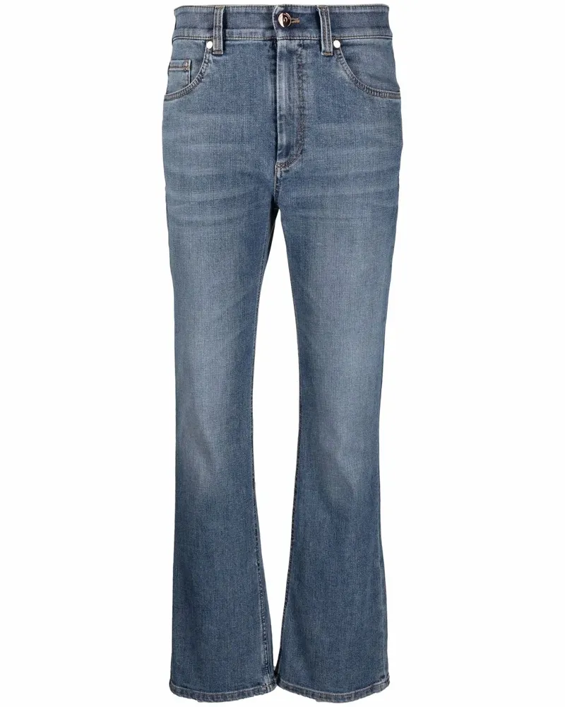 Brunello Cucinelli Jeans mit geradem Bein - Blau Blau