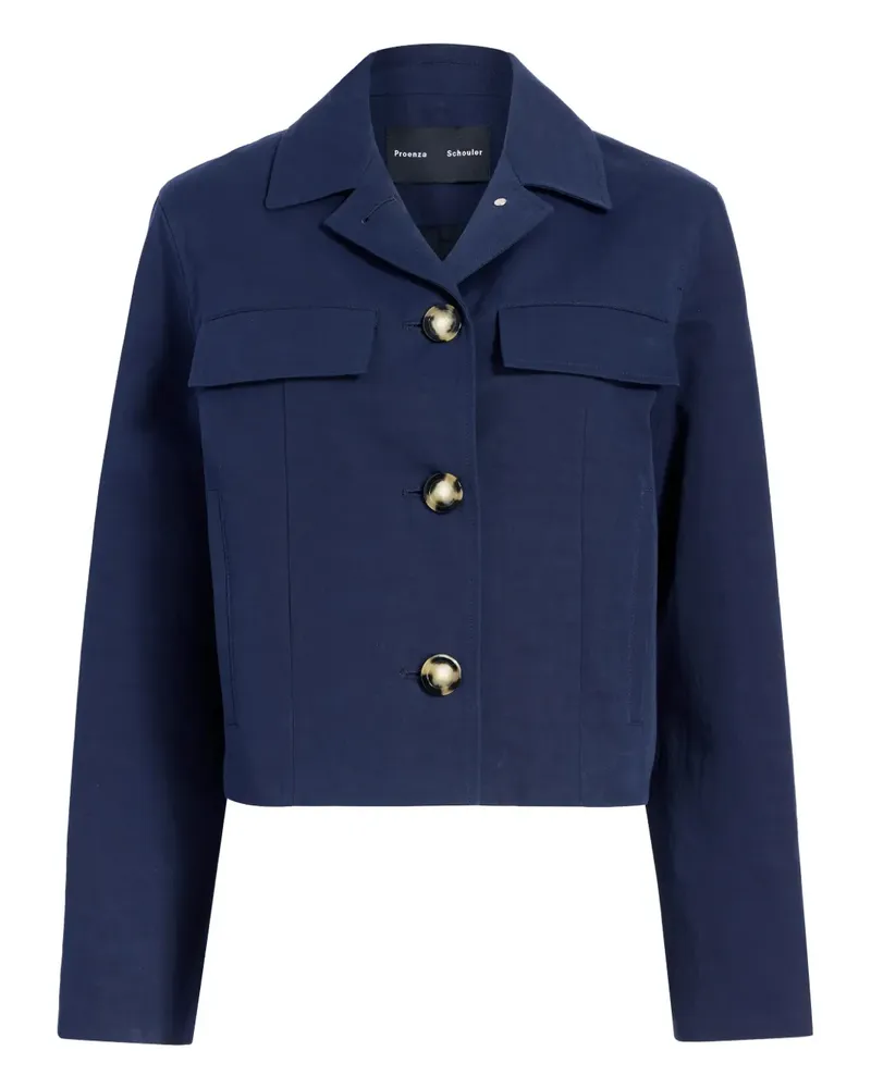 Proenza Schouler Thelma Jacke - Blau Blau