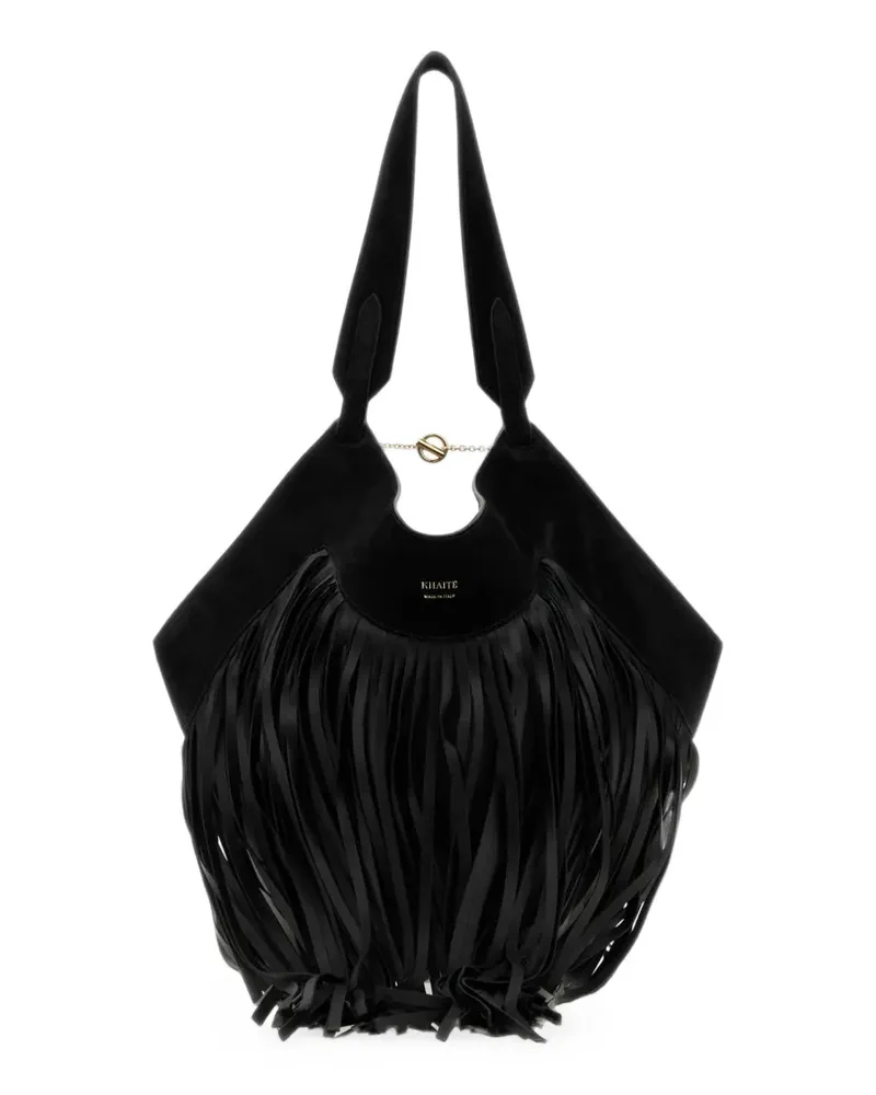 KHAITE Lotus tote bag - Schwarz Schwarz