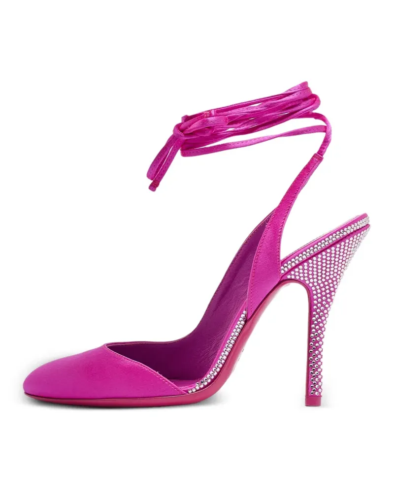 ATTICO Pumps mit Kristallen - Rosa Rosa