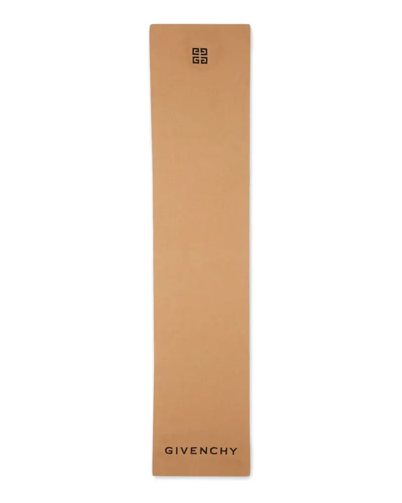 Givenchy Schal mit 4G-Stickerei - Braun Braun