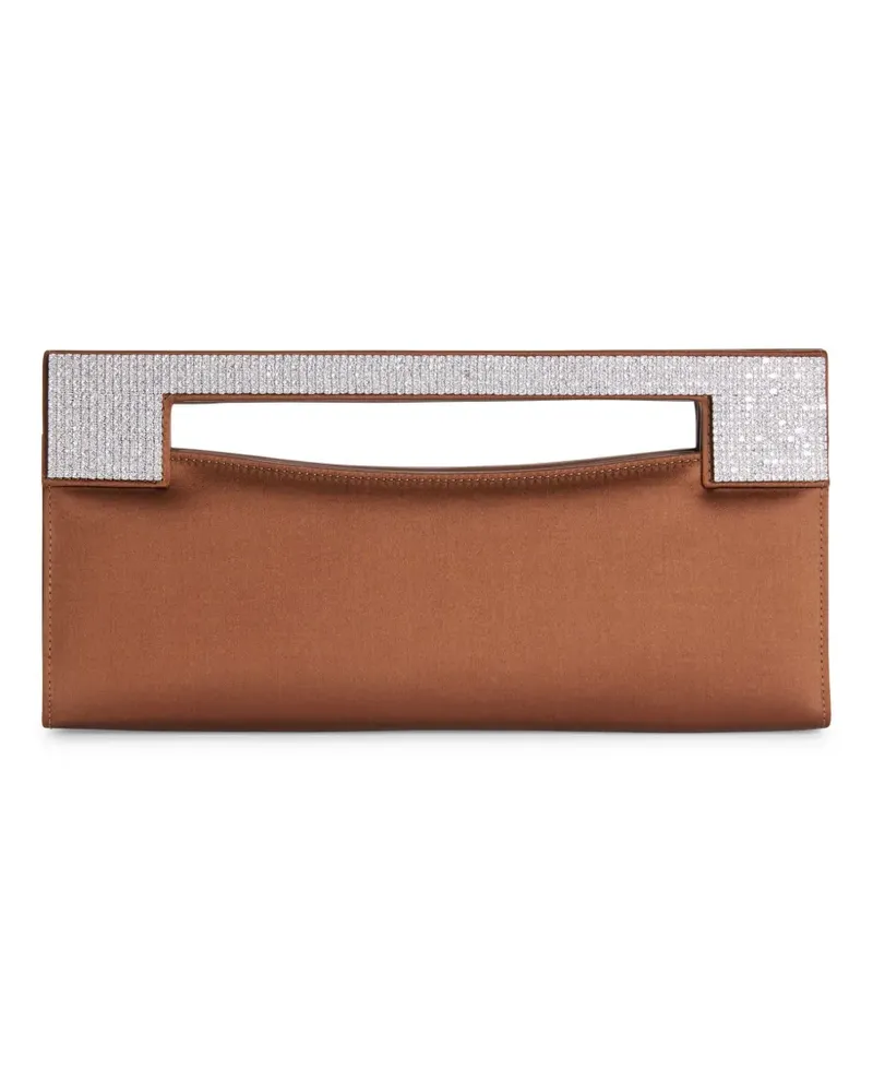 Giuseppe Zanotti Party Clutch - Braun Braun