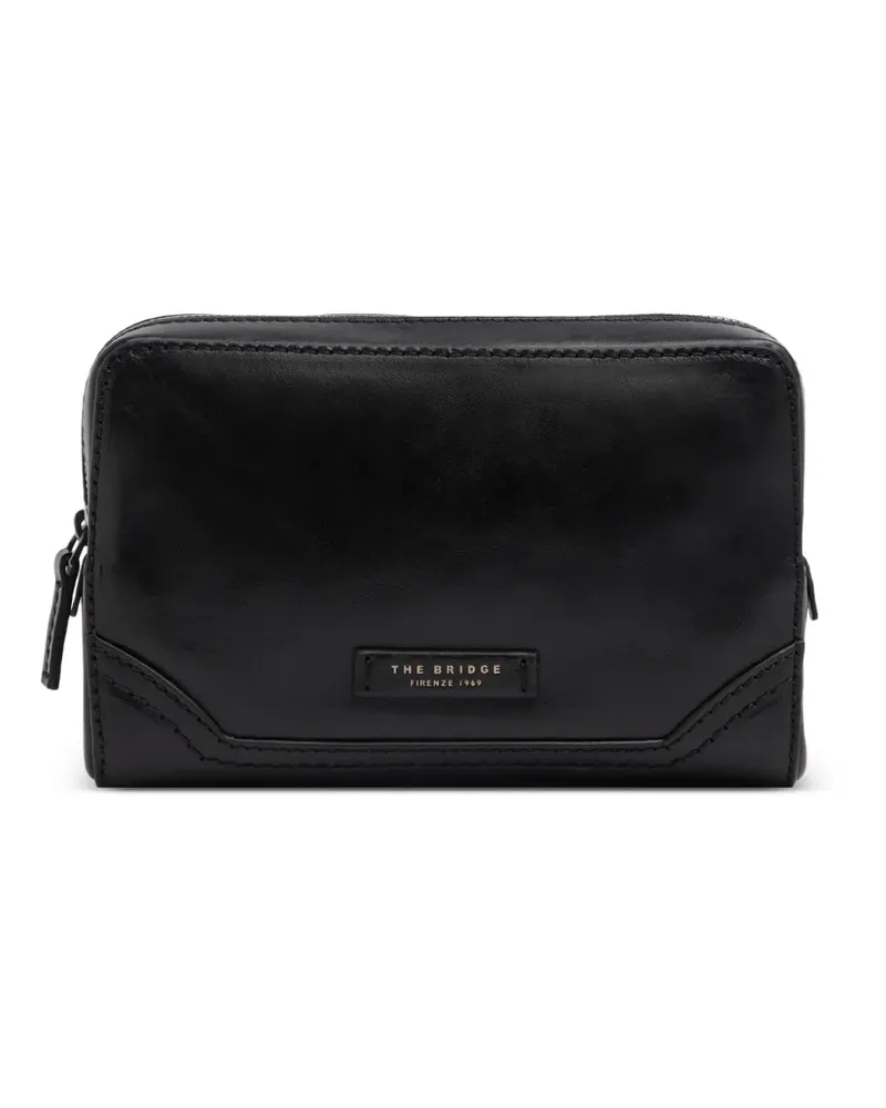 The Bridge Matteo Clutch - Schwarz Schwarz