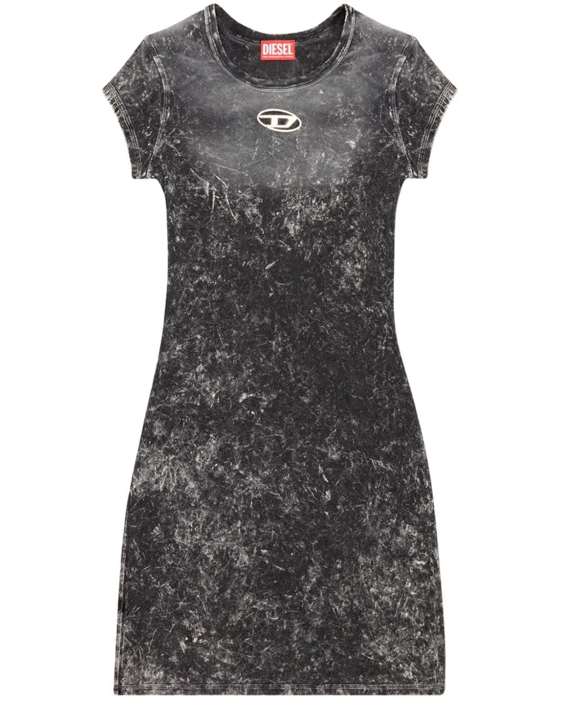 Diesel D-Angiel-P1 Minikleid Schwarz