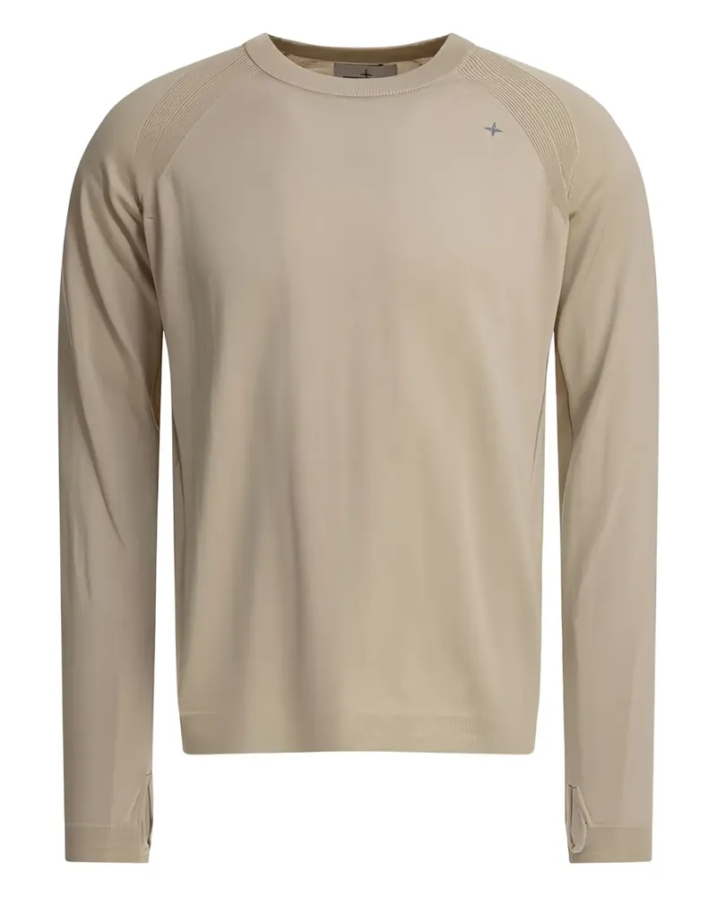 Stone Island Pullover mit Raglanärmeln - Nude Nude