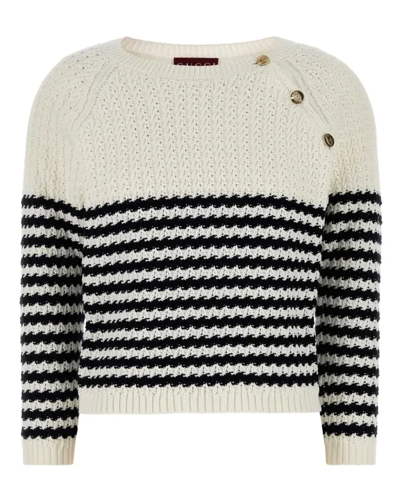 Gucci Klassischer Pullover - Weiß Weiß