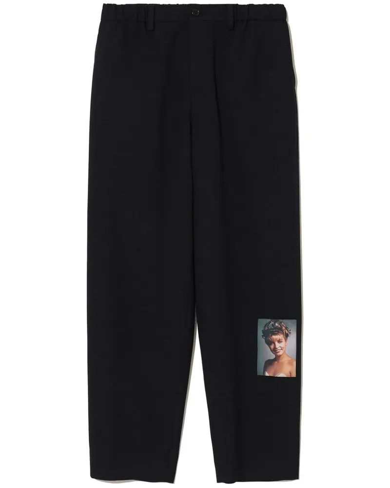 Undercover Hose mit Twin Peaks-Print - Blau Blau