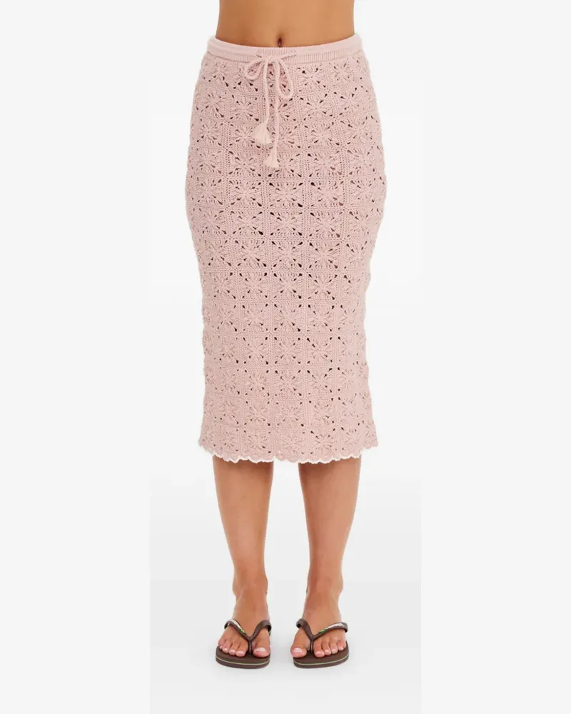 The Upside Gehäkelter Anoki Irena Midirock - Rosa Rosa