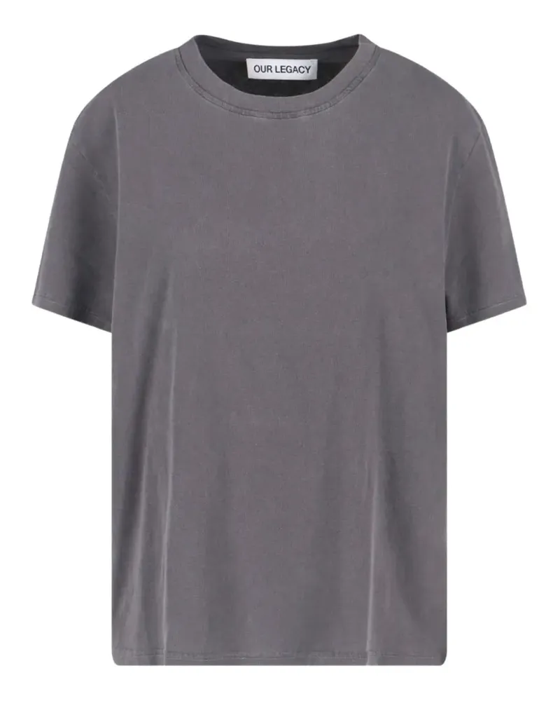 Our Legacy round-neck T-shirt - Grau Grau