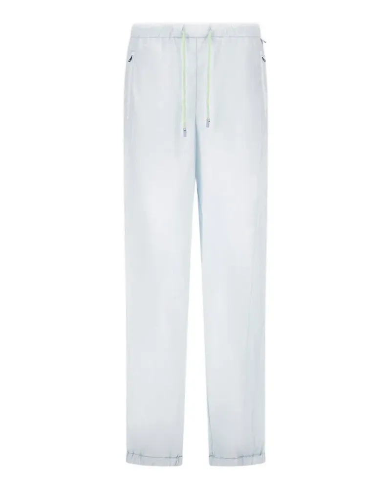 Herno Hose mit Kordelzug - Blau Blau