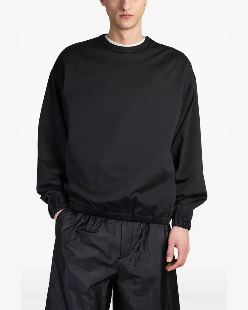 Jil Sander Sweatshirt mit Reißverschluss - Schwarz Schwarz
