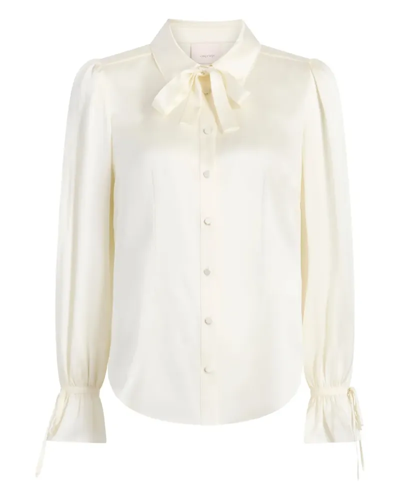 Cinq à Sept Troyer tie-neck shirt - Nude Nude