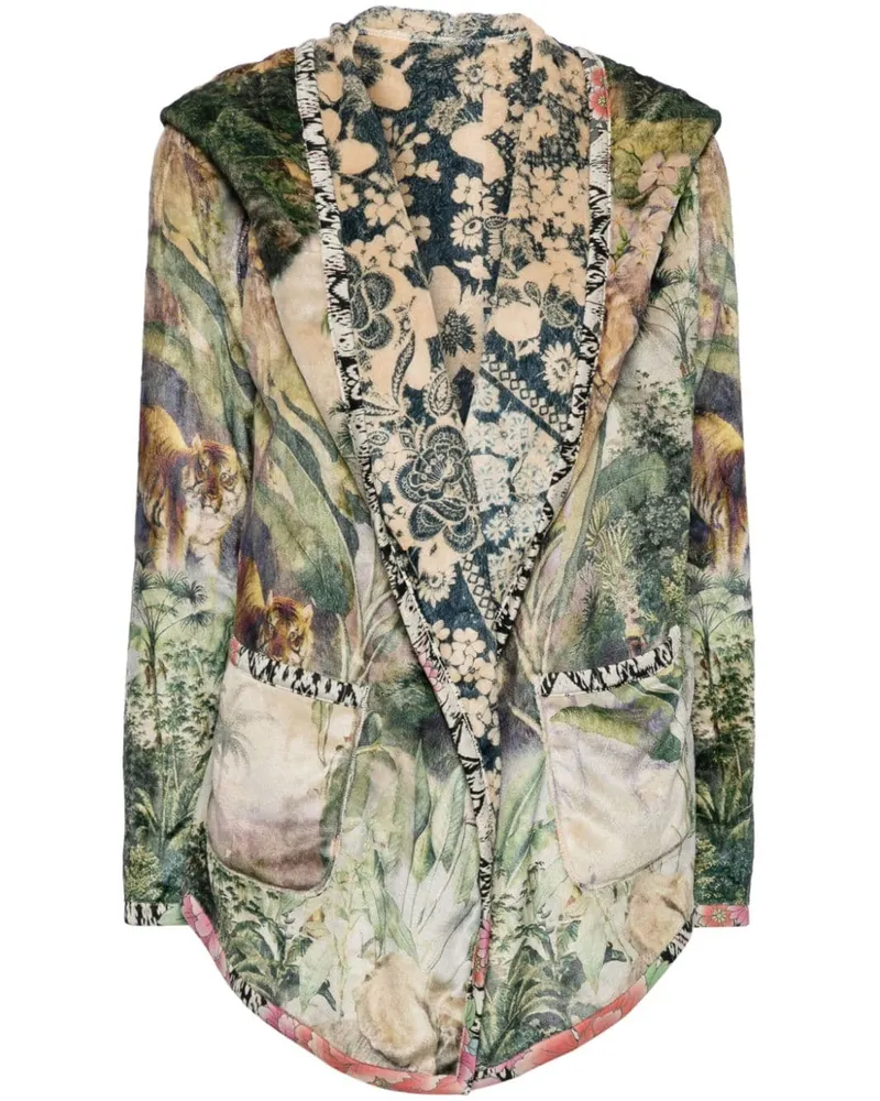 Johnny Was Joan Sherpa-Jacke - Grün Grün