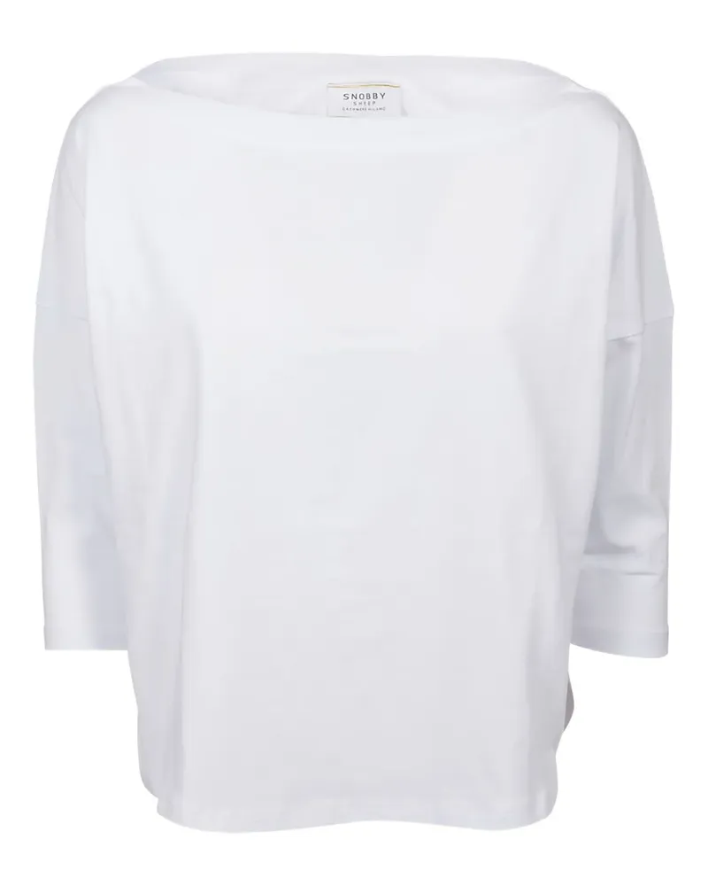 Snobby Sheep Klassisches T-Shirt - Weiß Weiß