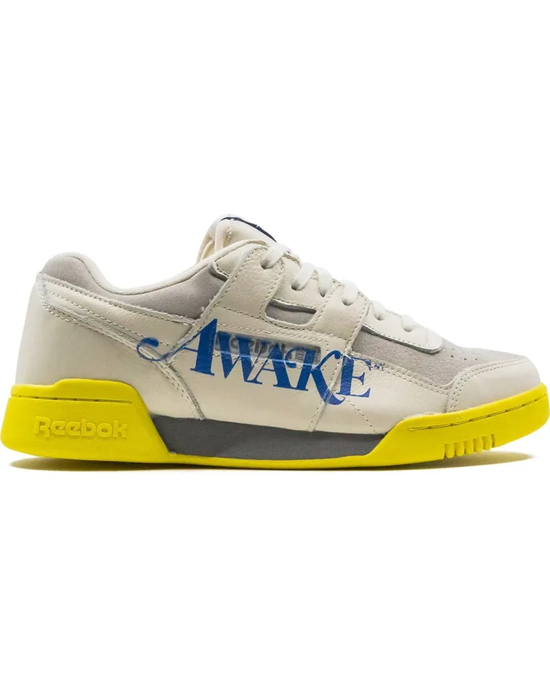 Reebok x Awake NY Workout Low Chalk Sneakers - Weiß Weiß