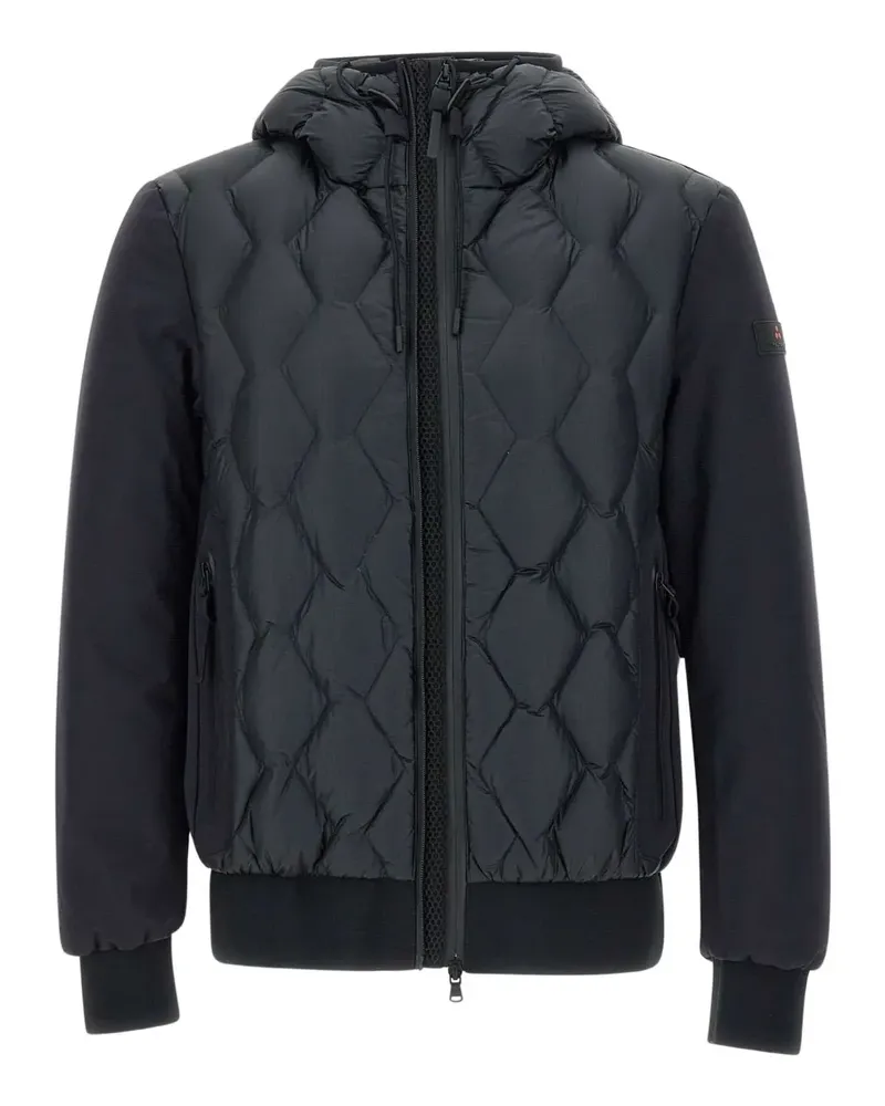 Peuterey Gesteppte Kapuzenjacke - Blau Blau