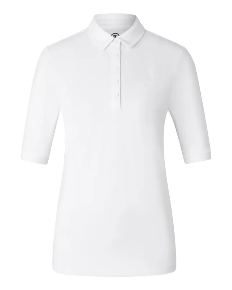 Bogner Tammy piqué polo top - Weiß Weiß