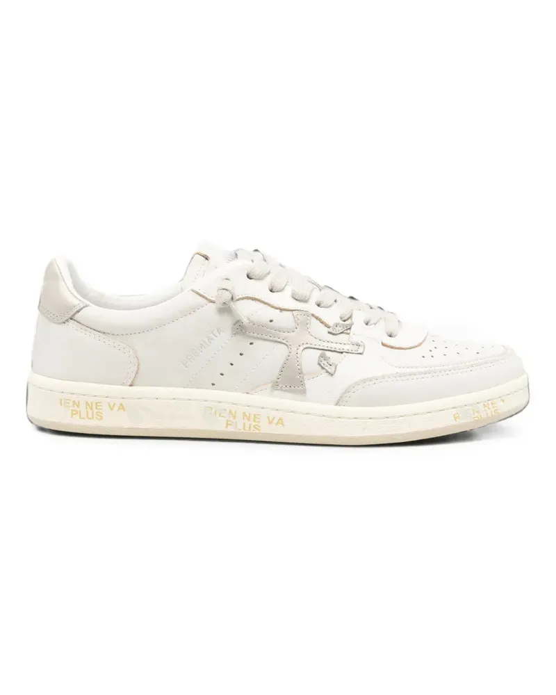 Premiata Clay Sneakers mit Logo - Nude Nude