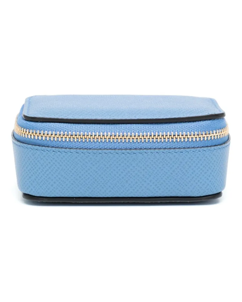 Smythson Klassische Clutch - Blau Blau