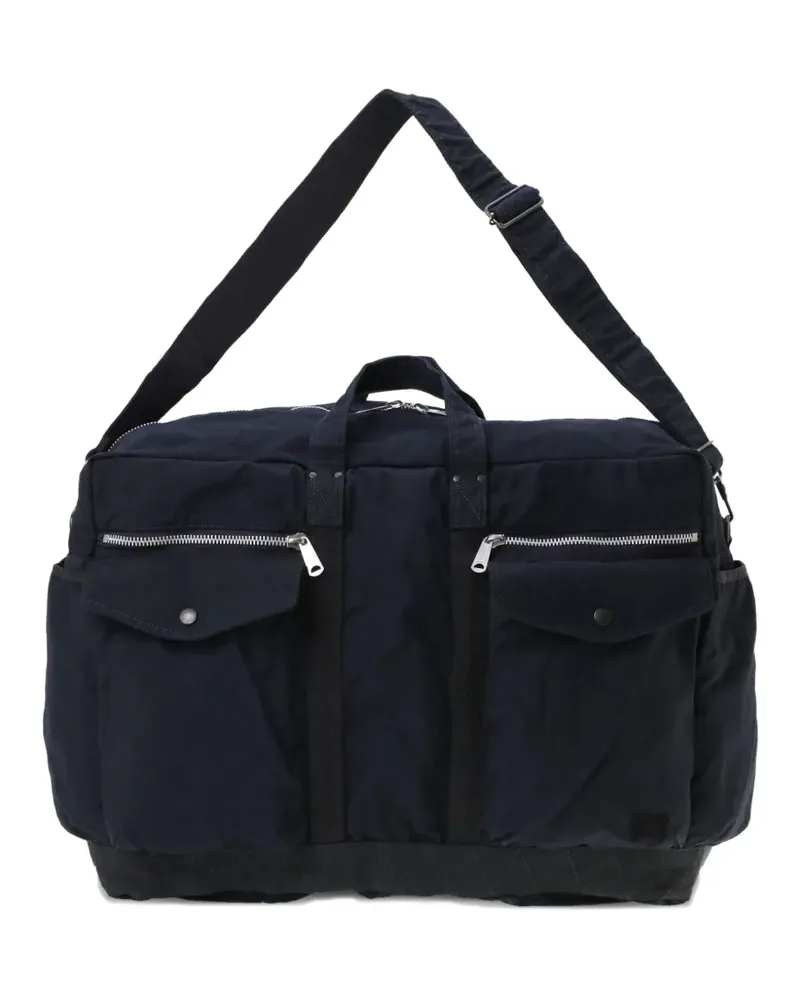 PORTER-YOSHIDA & CO Tote Bag mit Reißverschlusstasche - Blau Blau