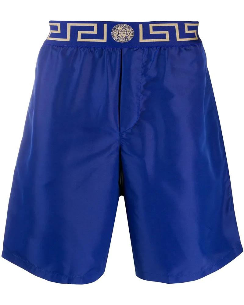 Versace Greca Border swim shorts - Blau Blau