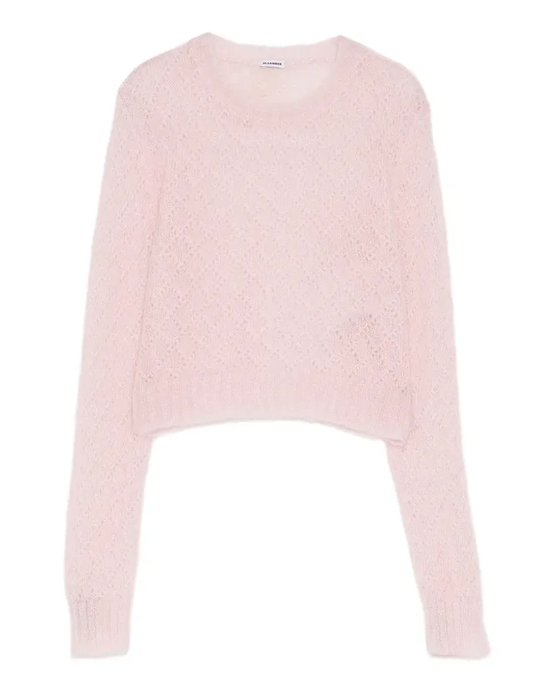 Jil Sander Cropped-Pullover - Rosa Rosa
