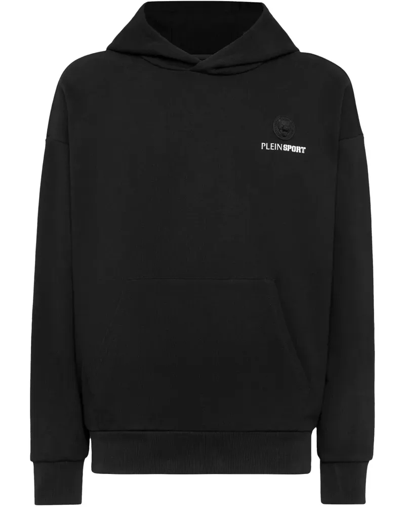 Philipp Plein Hoodie mit Logo-Print - Schwarz Schwarz