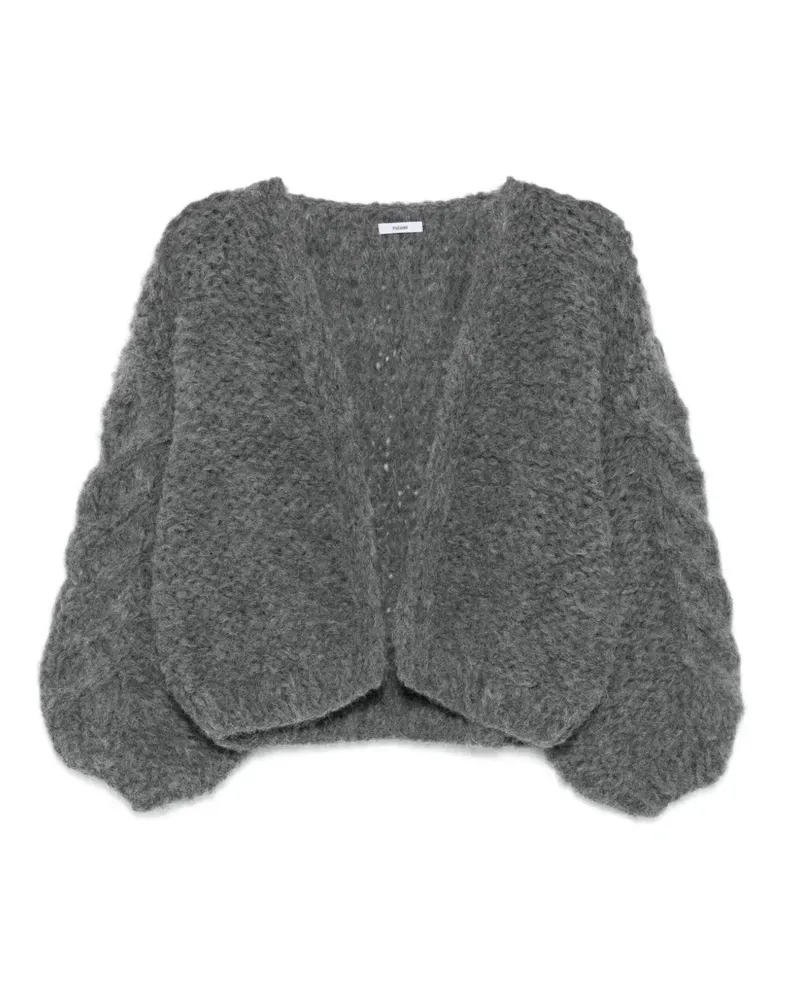 MAIAMI Cardigan mit Ballonärmeln - Grau Grau