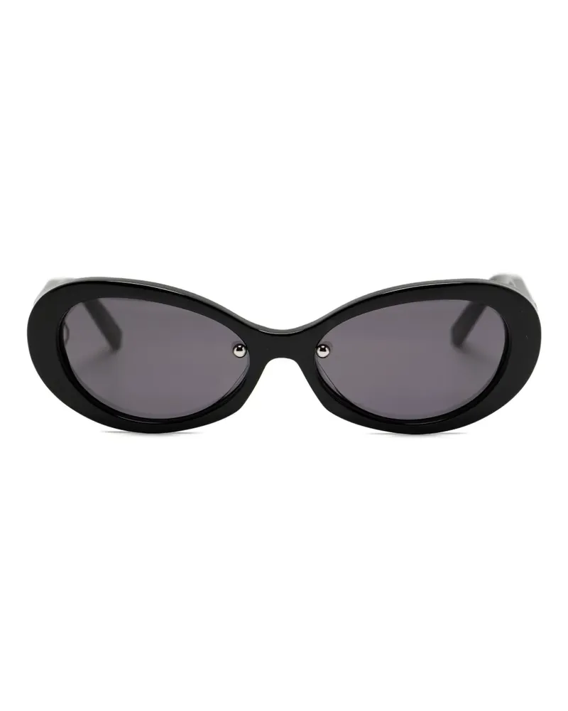 Justine Clenquet Drew Sonnenbrille - Schwarz Schwarz
