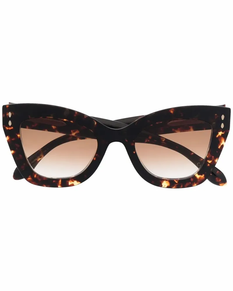 Isabel Marant Sonnenbrille in Schildpattoptik - Braun Braun