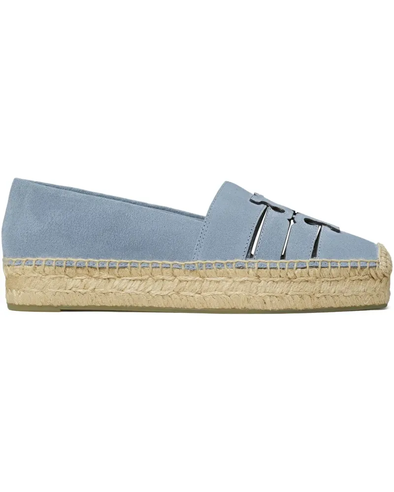 Tory Burch Ines Espadrilles aus Wildleder - Blau Blau
