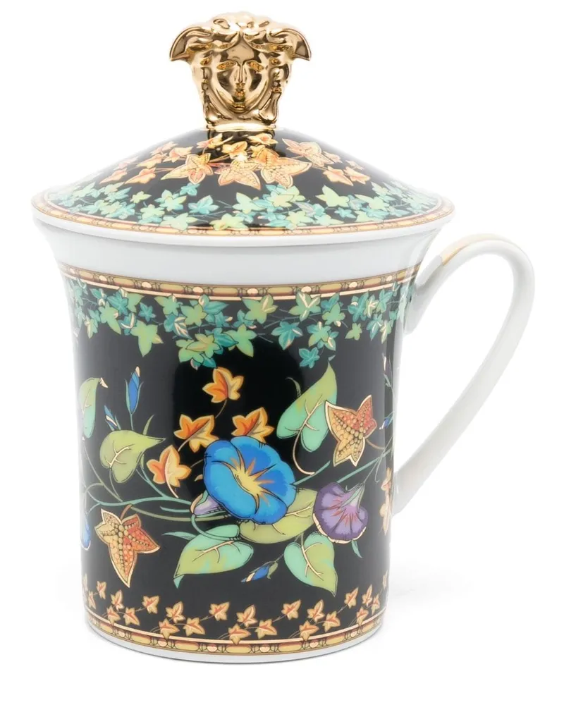 Versace x Rosenthal Tasse mit Gold Ivy-Print Gold