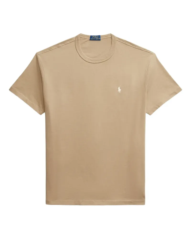 Ralph Lauren Polo Pony-embroidered T-shirt - Nude Nude