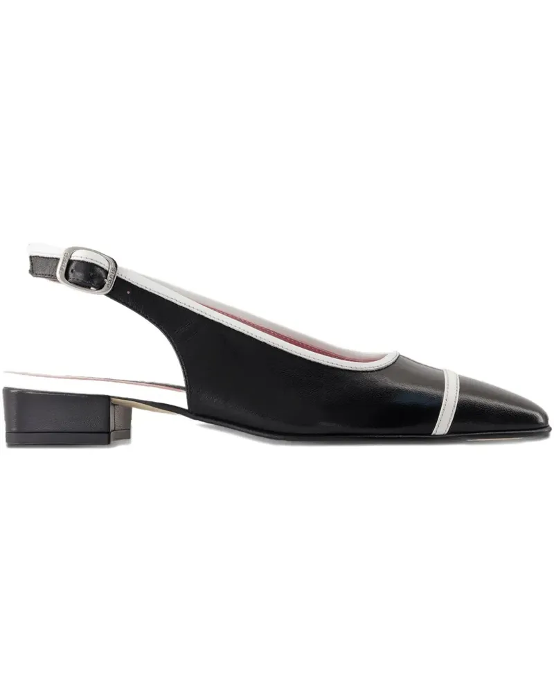 Carel Elisa Slingback-Pumps - Schwarz Schwarz