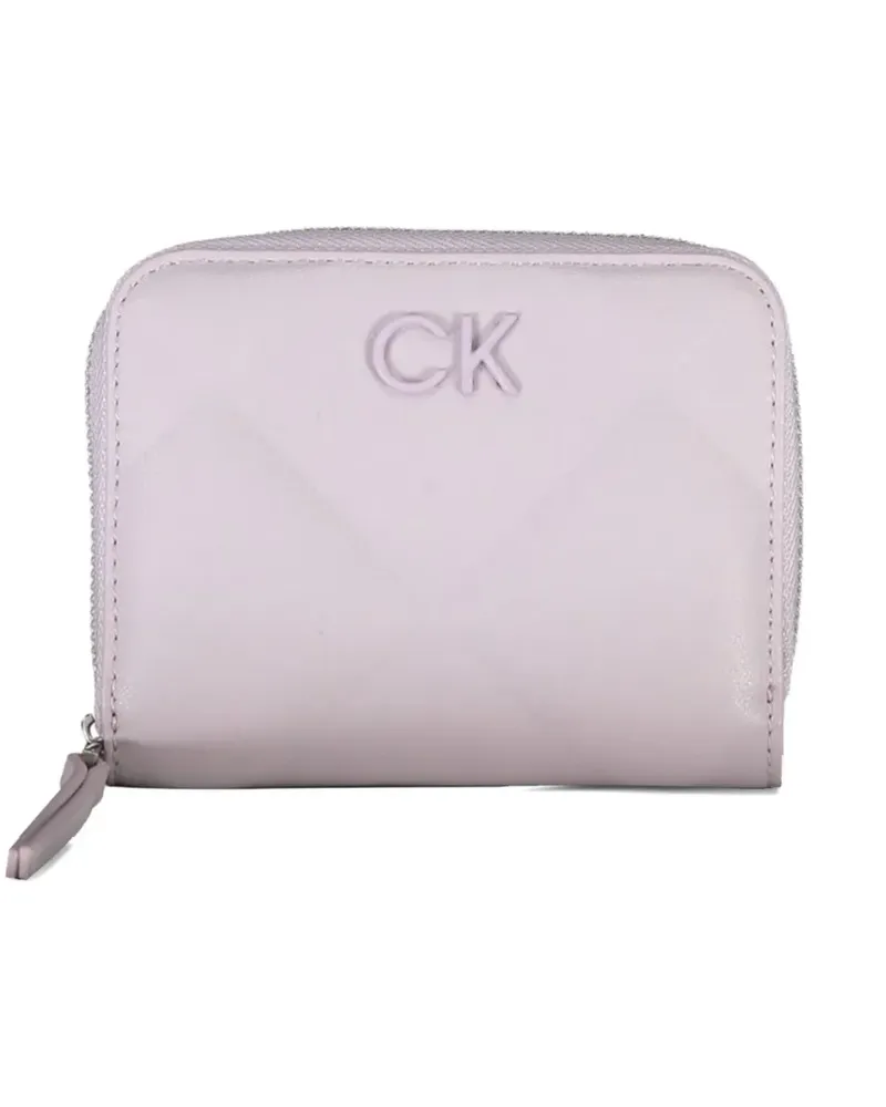 Calvin Klein quilted zip-around wallet - Violett Violett