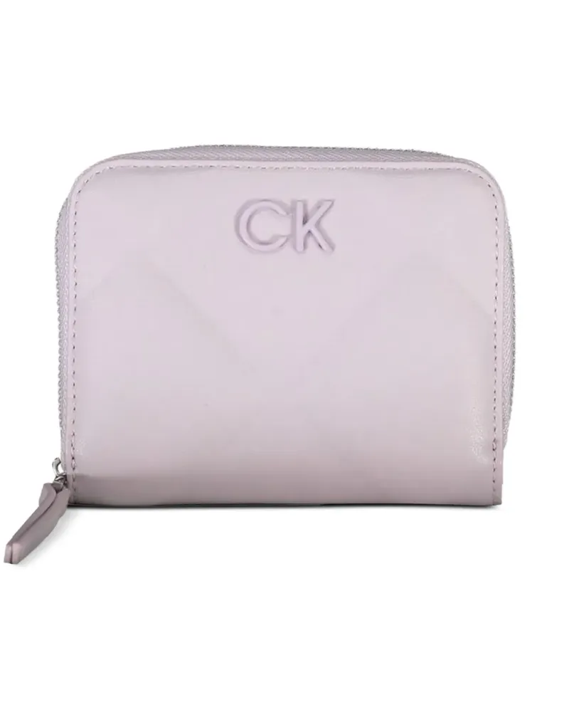 Calvin Klein quilted zip-around wallet - Violett Violett