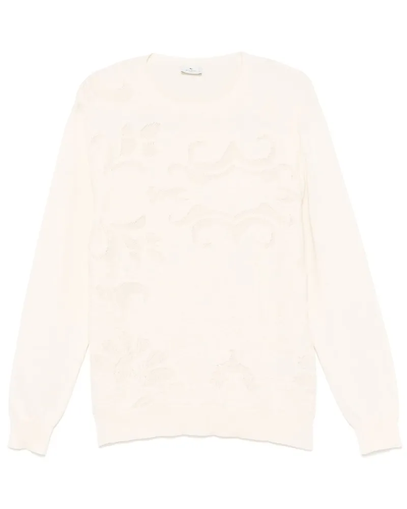 Etro Pullover mit Jacquardmuster - Nude Nude