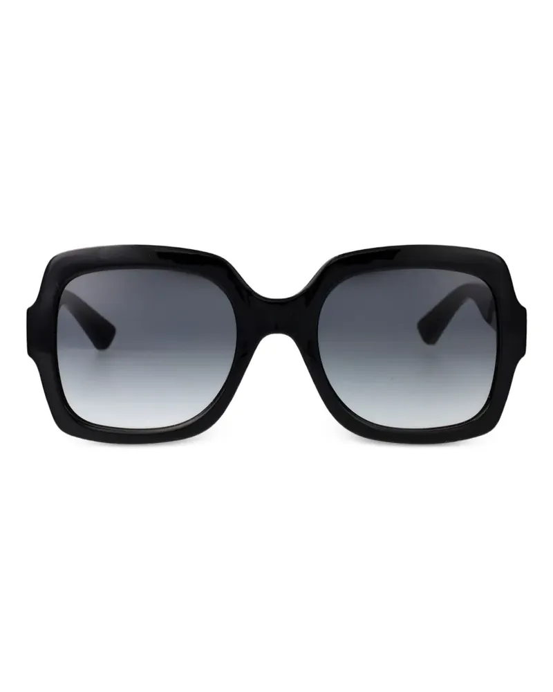 Gucci square-frame sunglasses - Schwarz Schwarz