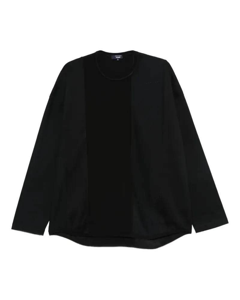 Comme des Garçons Pullover mit Einsätzen - Schwarz Schwarz