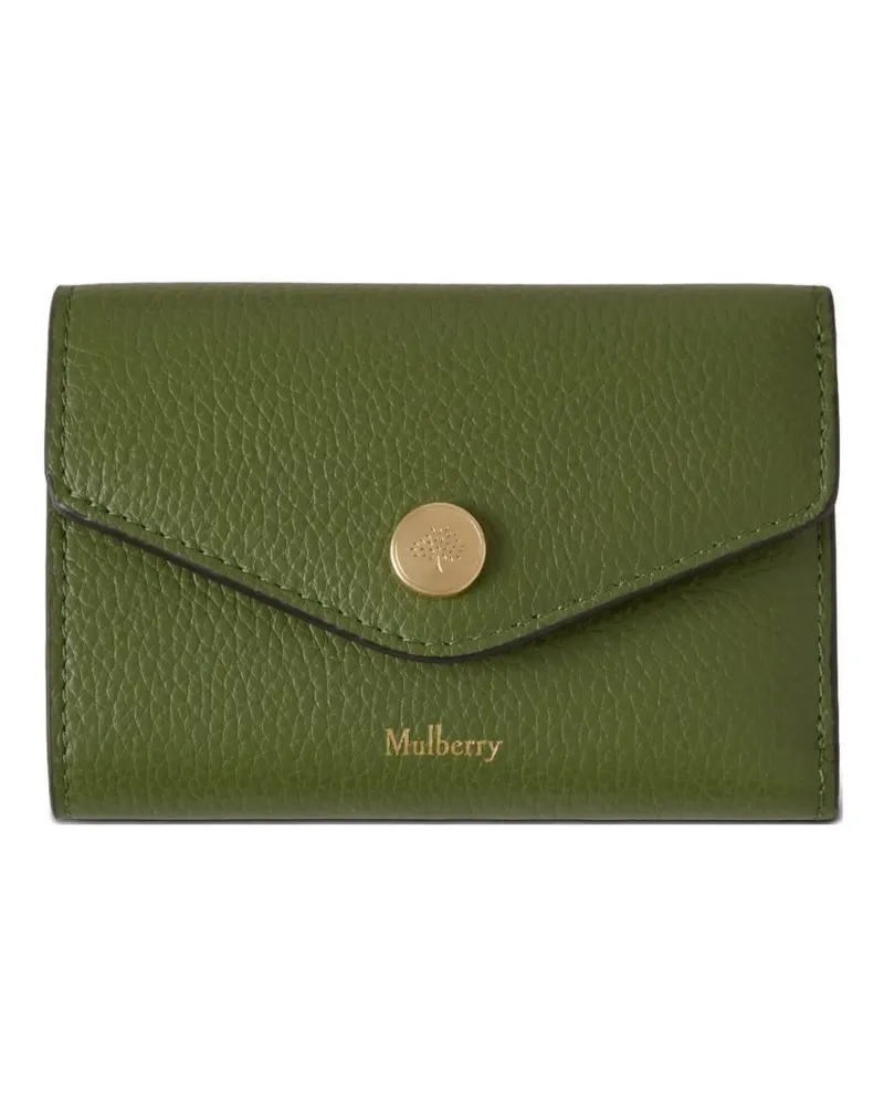 Mulberry press-stud-fastening wallet - Grün Grün