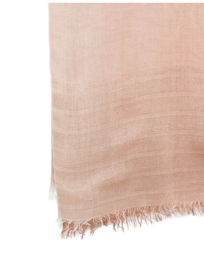 Faliero Sarti frayed scarf - Braun Braun