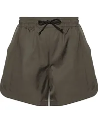 Yves Salomon Shorts mit Schlitzen Grün