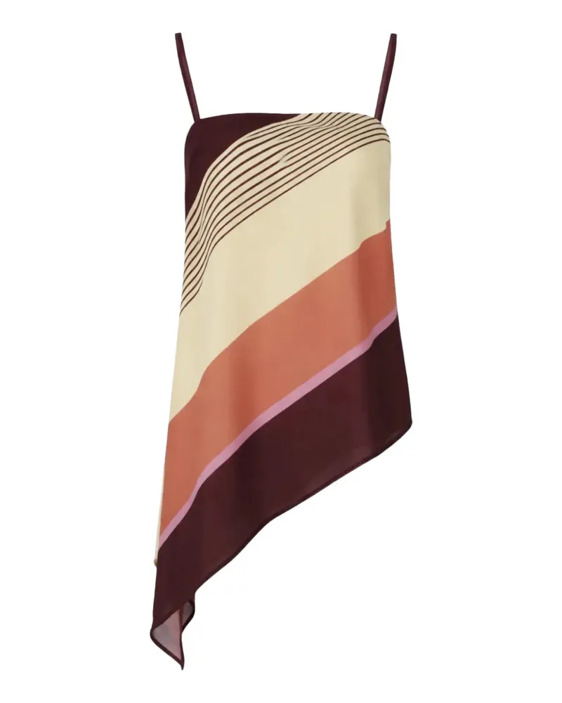 Baobab Collection Top mit asymmetrischem Saum - Rot Rot