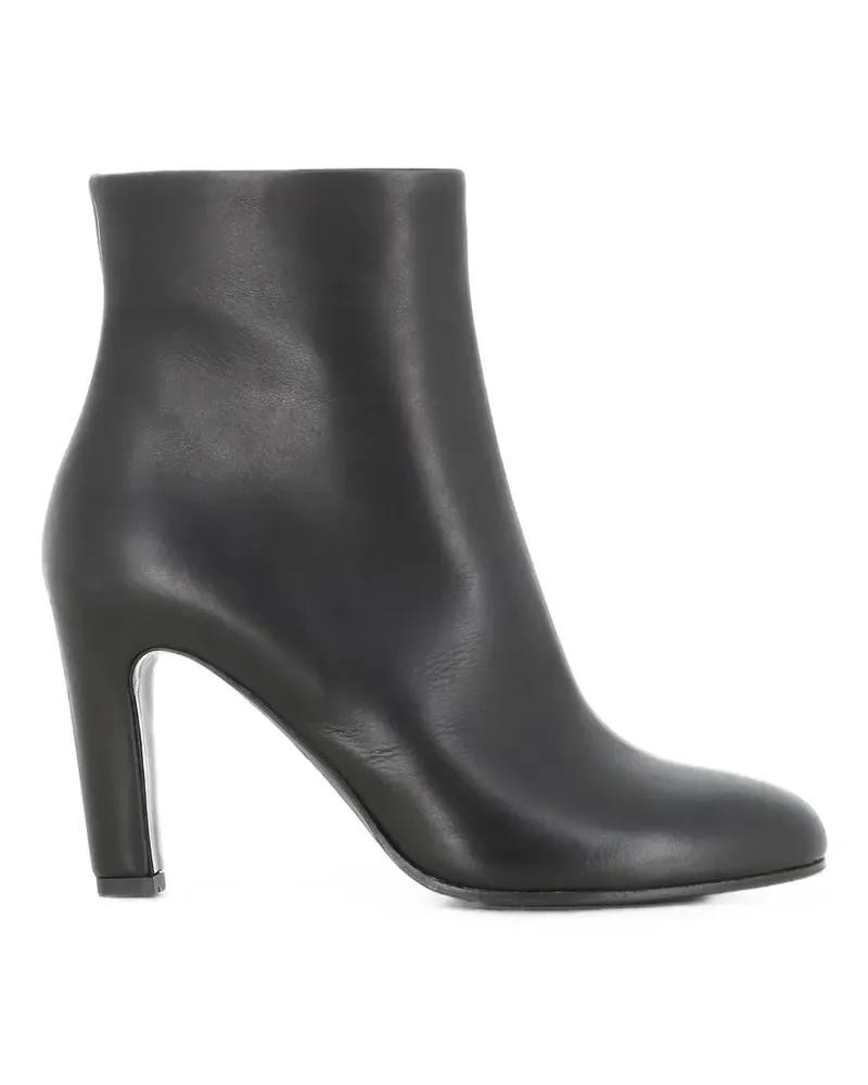 Roberto del Carlo Pat 12027 leather ankle boots - Schwarz Schwarz